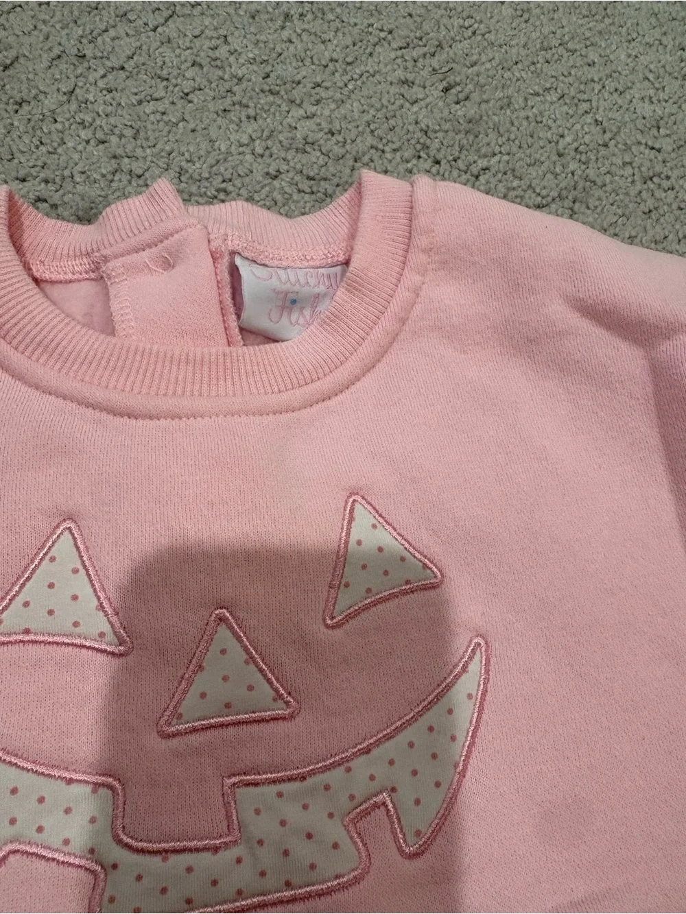Stitchy Fish soft pink